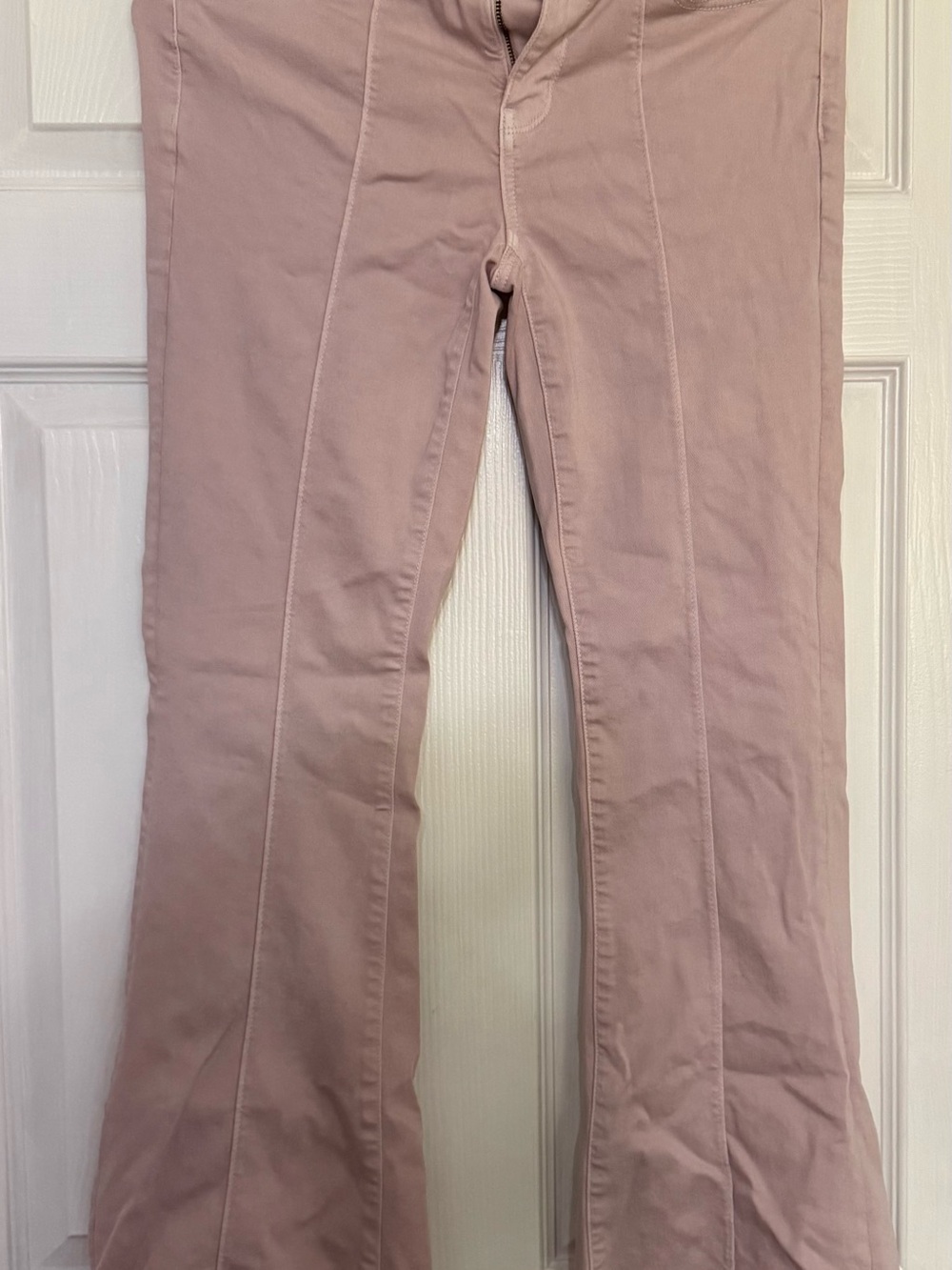 American Eagle Outfitters Dusty Rose Flare Pants